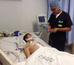 Heynes is recovering nicely following surgery.