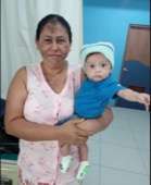 From Matagalpa, months-old baby recovered well.