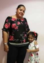 Kelly (5) from Granada is home now.