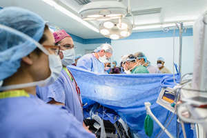 Surgery In Progress by the Denver Team
