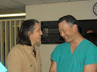 First Lady Greets Dr. Chai