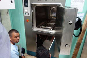 Expensive Sterilizer Equipment Installed