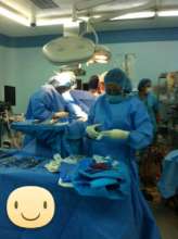 Nurse Ana Rosa took this photo for us.