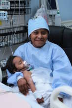 The first patient in the new Heart Center