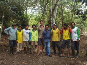 Adam and the reforestation workers