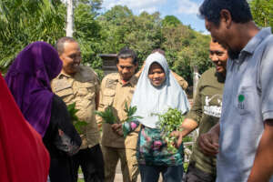 Indonesia partners tree planting