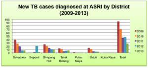 New TB Cases by Village