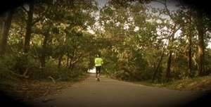 Dr. Hotlin Ompusunggu training for the marathon