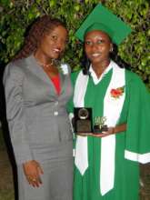 CEF CEO Nikiki Bogle and Trevisa at her Graduation