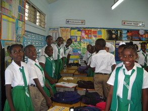 Grade 6 Classroom at Duhaney Park Primary