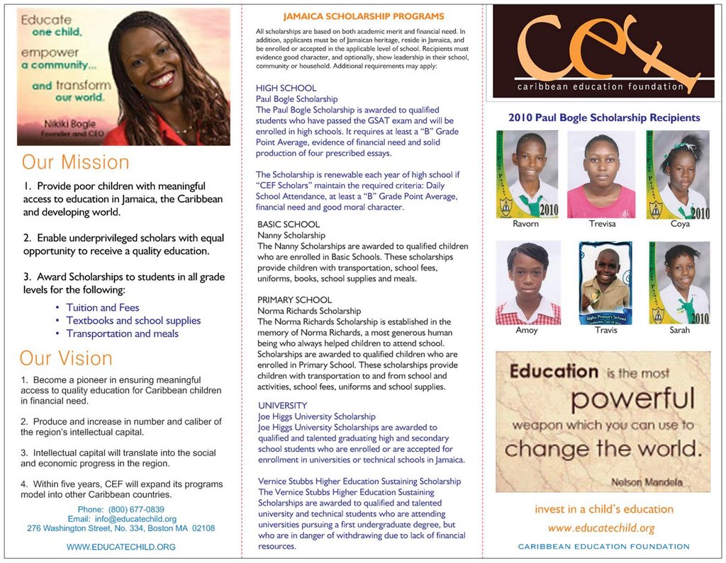 Send a Child to High School in Jamaica