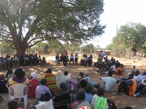 HealthRight Community Meeting in Kacheliba