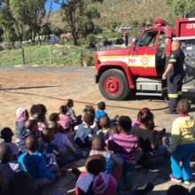 The Local Fire Rescue Educating our Studnets