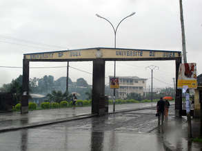 Our first classes will happen at the U. of Buea