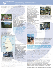 Tsunami relief installations