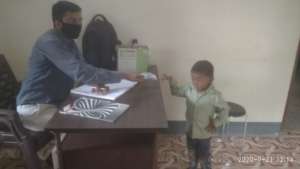 Children were clinically assessed