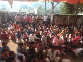1148 patients screening and treatment during camp