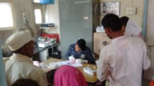 LAB WORK IN TRIBAL AREA