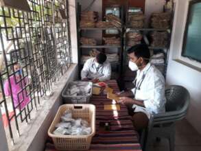 Free Medicine distribution during camps