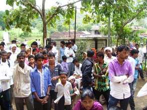 Patients waiting for treatment