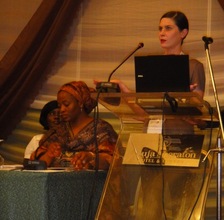 Founder Warren speaks at Global Shea Event, Abuja.