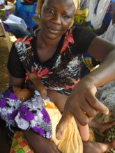 She was biten by a viper while harvesting!