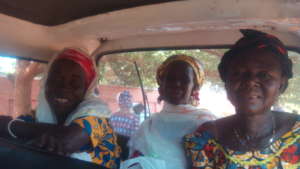 That's Fati on the right leaving a training site.