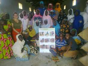 A few Just Shea Women at a quality training.