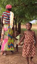 Her mom is joining so she can go to school!