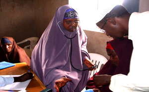 Nurses at work in Merlin Elgaras Clinic