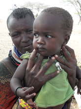 Echwa Apoa & her daughter Akope