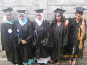 Ethiopian Nursing Students at Graduation