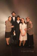 In costume for "Butterflies no longer live here"
