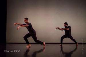 Dancing in Ljiubljana's  Spanski Borci theatre
