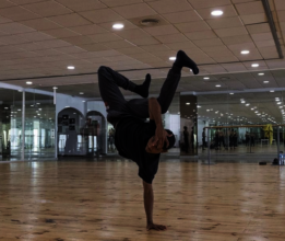Angel as student in Barcelona (2022)