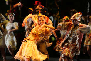 Jose (right), 13, in Hansel and Gretel