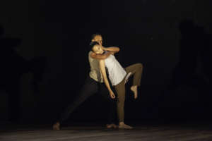 Advanced students in the closing act