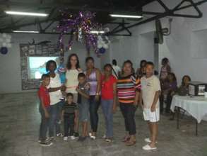 President Vasques and ENLACES moms