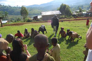 playing with children