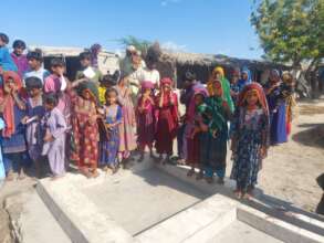 Young girls ready to go school