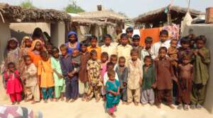 Children and young girls affected