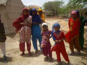 Girls seclected from rural areas