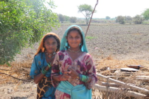 Girls of Hindu family want to go school