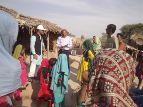 Visit of AHD staff in different villages