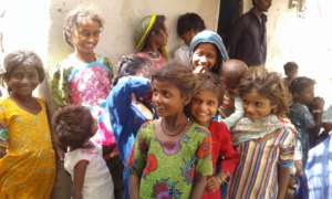 Young Gilrs Enrolled for School