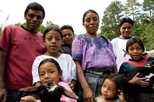 A village family