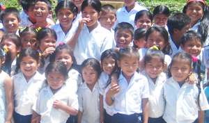 School kids get the news - their new tank is in!