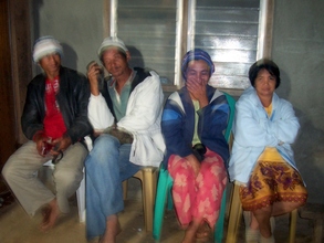 Kimbutan elders during project meeting