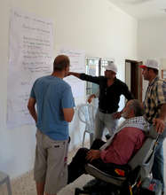 Discussing term sheets in advance of Charrette