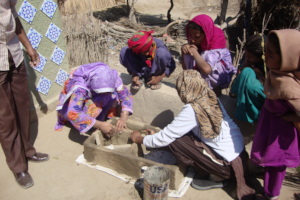cooking preparing by rural women
